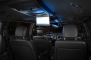2013 Dodge Grand Caravan Crew Passenger Minivan Overhead Entertainment Display Detail