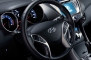 2013 Hyundai Elantra Coupe Steering Wheel Detail