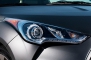 2013 Hyundai Veloster 2dr Hatchback Headlamp Detail