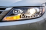 2013 Volkswagen CC R-Line Sedan Headlamp Detail
