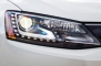 2013 Volkswagen Jetta Hybrid SEL Premium Sedan Headlamp Detail